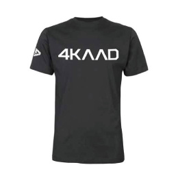 4KAAD　Tシャツ　ブラック XS