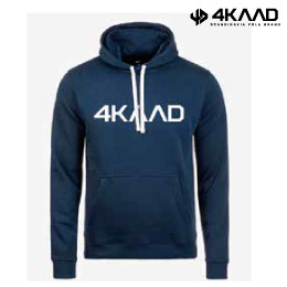 4KAAD　パーカー　ネイビー S