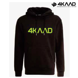4KAAD　パーカー　ブラック S